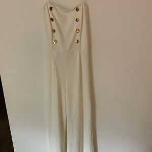 ❤️Maru white jumpsuit